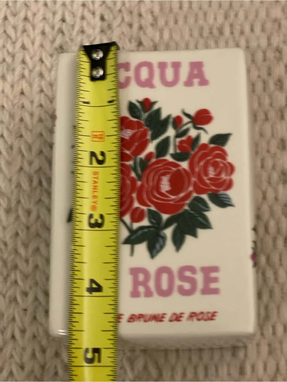 Matchbox Floral Salted Woods & Rose Ceramic Candle from Anthropologie